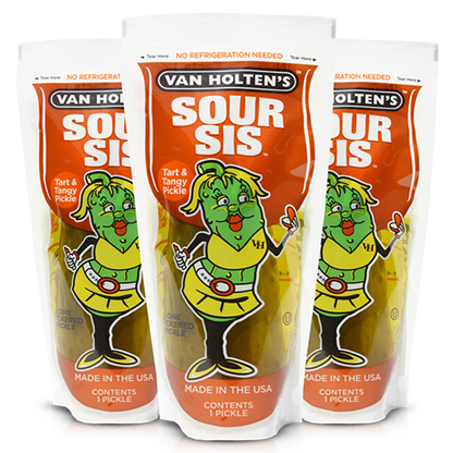 USA Van Holten's Sour Sis Tart & Tangy Pickle 196g