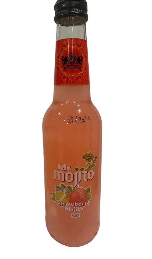 Mr. Mojito Strawberry 275ml - Tom's Confectionery Warehouse