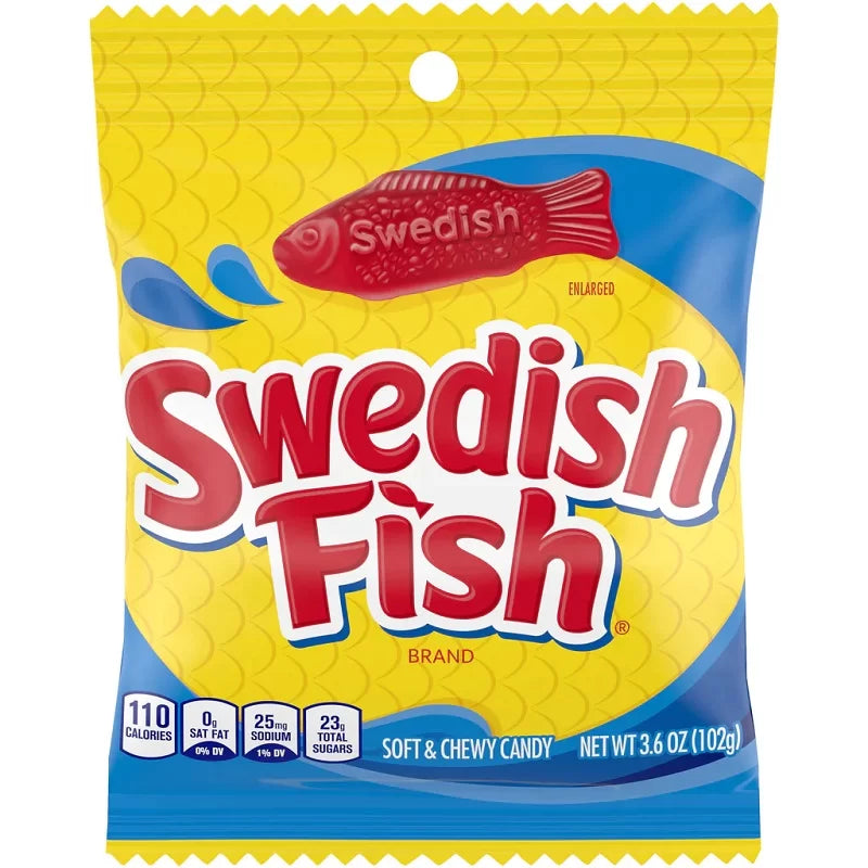 SWEDISH FISH BAG 102G