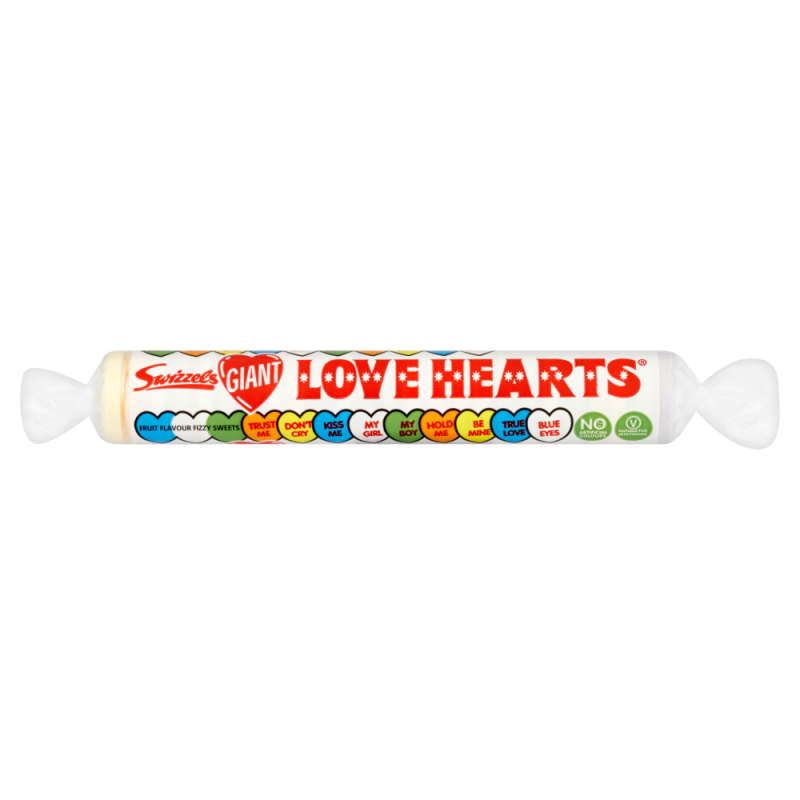 Swizzels Matlow Giant Love Hearts 39g