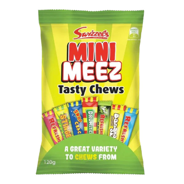 CTC Swizzels Mini Meez Tasty Chews 120g