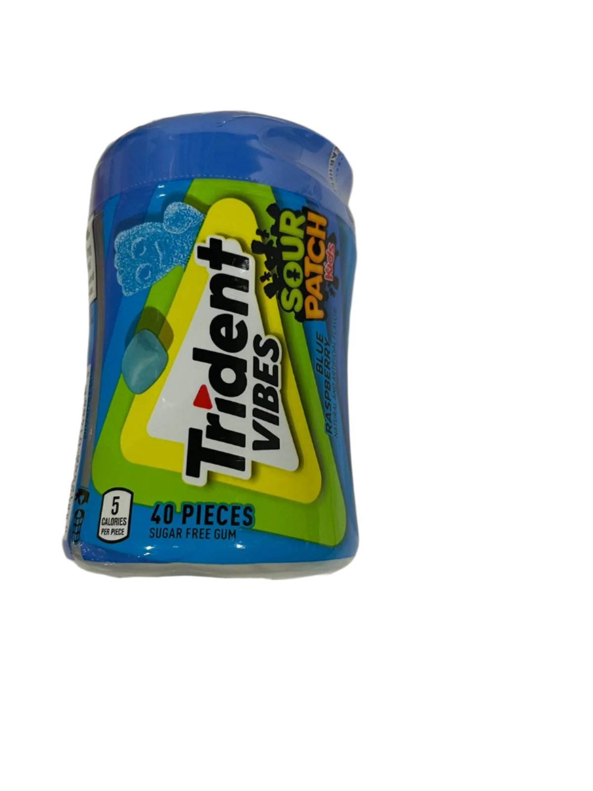 Trident Sour Patch Blue Bottle 40pc