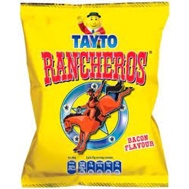 Taueritos Ranch UK Tayto Rancheros 31g – Tom's Confectionery Warehouse