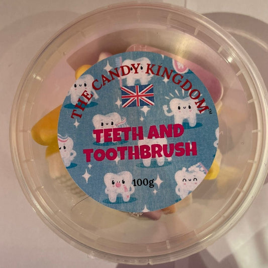TCK Tub Teeth and Toothbrush 100g