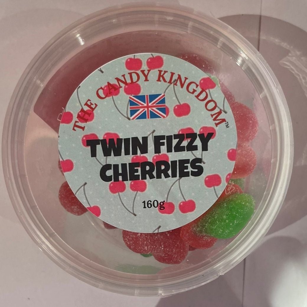 TCK Twin Fizzy Cherries 160g