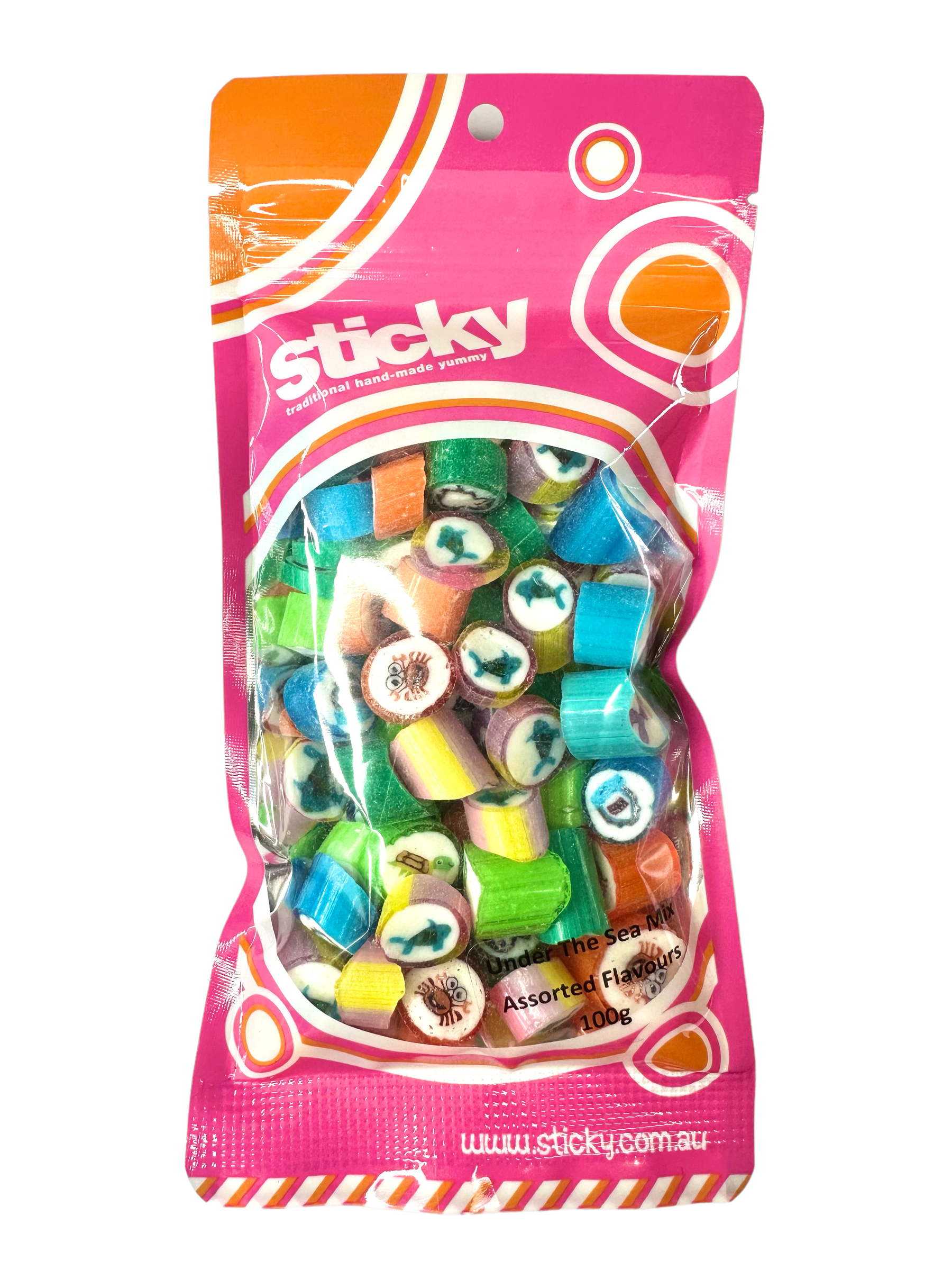 Sticky- Under The Sea Mix 100g – Tom's Confectionery Warehouse