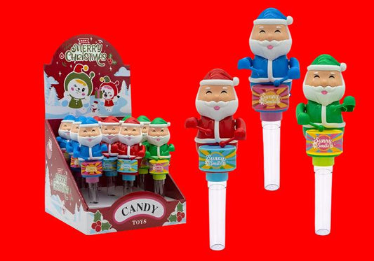 Windup Santa Beating Drums 4g