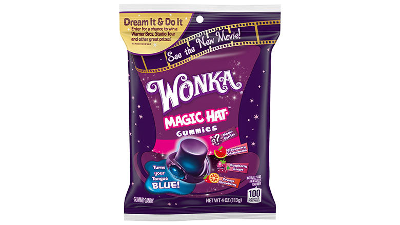 Wonka Peg Mixed Flav Magic Hat Gummies 113g