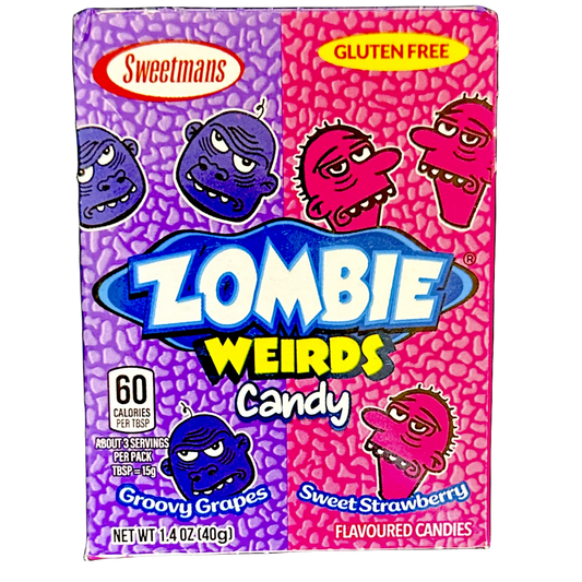 Zombie Weirds Grape & Strawberry 40g
