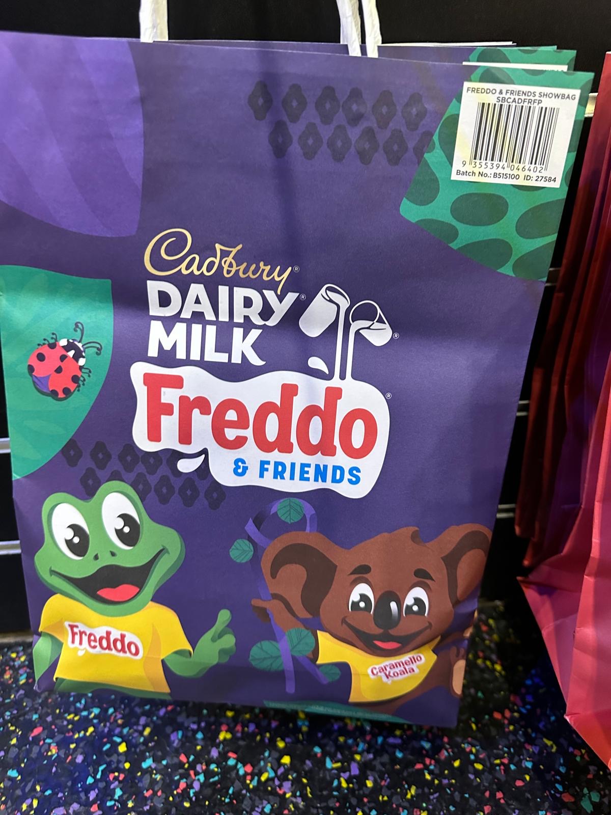 Freddo and friends showbag