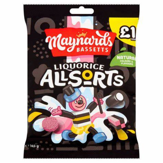 Maynards Bassets Liquorice Allsorts 130g