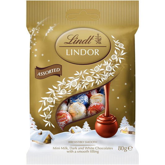 Lindt Mini Baubles Assorted 80g