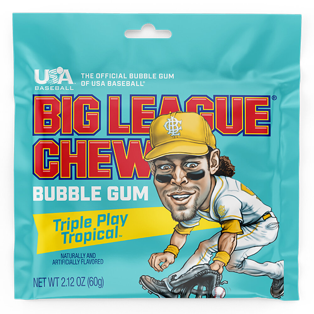 US Big League Chew Bubble Gum 60g