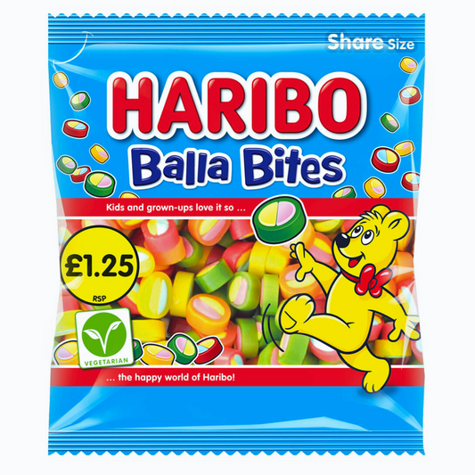 US Haribo Balla Bites 140g