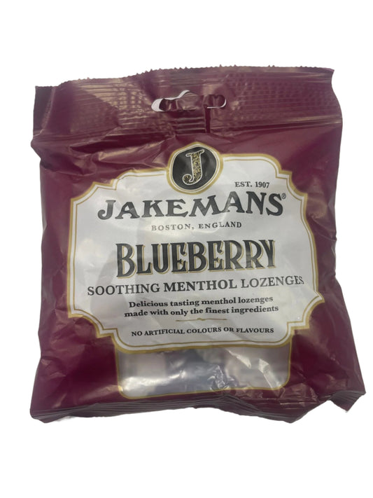 Jakemans Blueberry Soothing Menthol Lozenges 73g