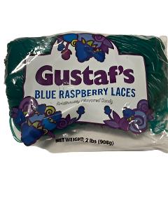 Gustaf's Blue Rasberry Laces 907g – Tom's Confectionery Warehouse