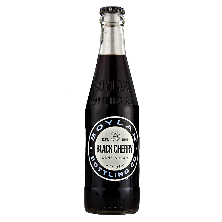 US Boylan Soda Black Cherry 355ml