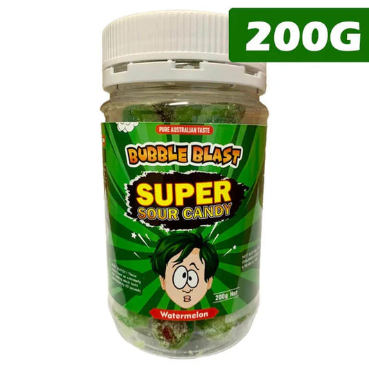 Bubble Blast Sour  Watermelon 200g