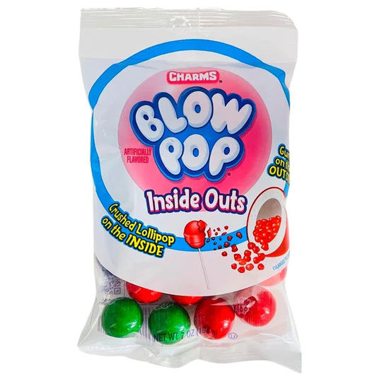 Charms Blow Pop Inside Outs Gumballs 7oz 198g