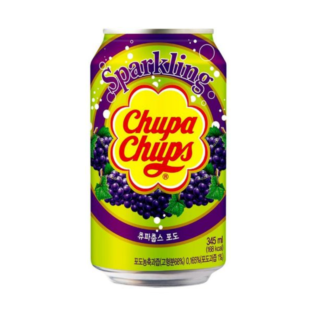 Chupa Chups Sparkling Grape - 345ml
