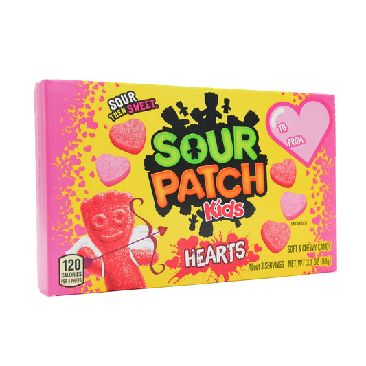 Valentines Sour Patch Hearts 88g