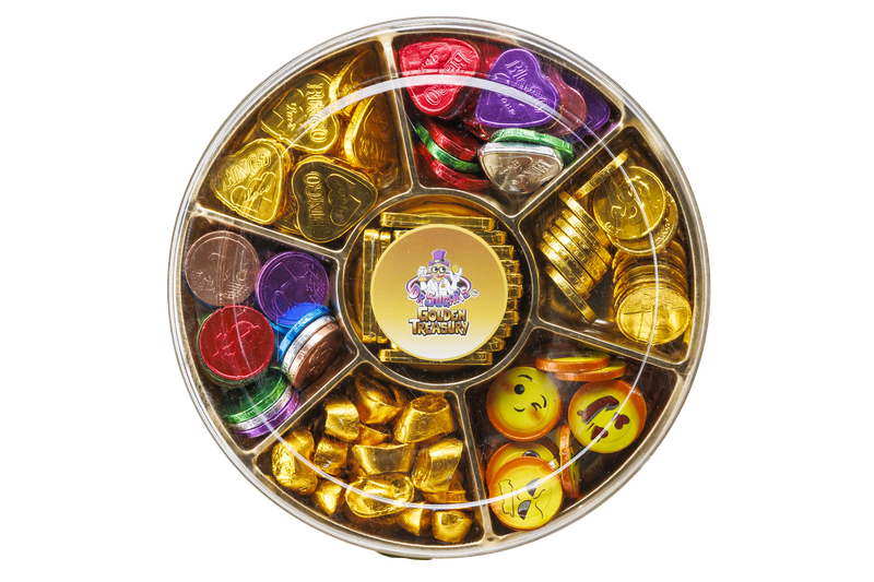 400g COIN CHOCOLATE-GOLDEN TREASURE SAMPLER