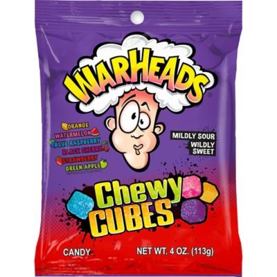 Warheads Chewy Cubes 113g
