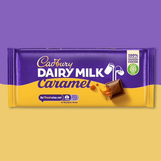 Cadbury Dairy Milk Caramel Block PMP 120g