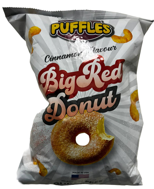 US Puffles Big Red Donut 170g