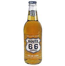 Route 66 Sodas Cream Sodas Bottle