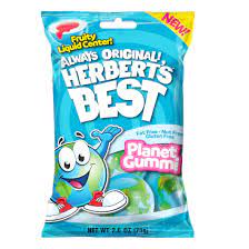 Herbert's Best Planet Gummi 2.6 oz bag  73g