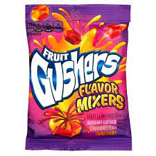 FRUIT GUSHERS FLAVOUR MIX 120.5g