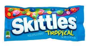 US Skittle Tropical 61.5g