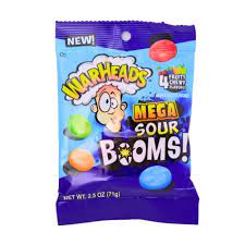 WARHEAD SOUR BOOM 4 FRUIT CHEW