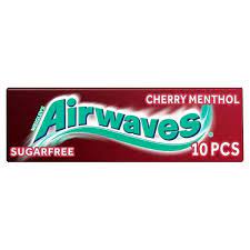 WRIGLEY AIRWAVE CHERRY MENTHOL 10PC