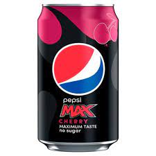 UK Peppsi Max Cherry 330ml