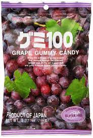 KASUGAI Gummy Grape 107g