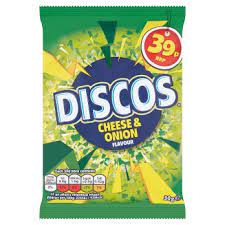 Discos Cheese & Onion 30g