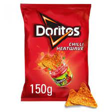 WALKERS DORITOS CHILLI HEATWAVE 150G