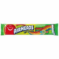 Airheads Xtremes Sour Belts 57G - Tom's Confectionery Warehouse