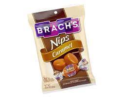 Nips Wrapped Caramel 3.5 Oz Peg Bag