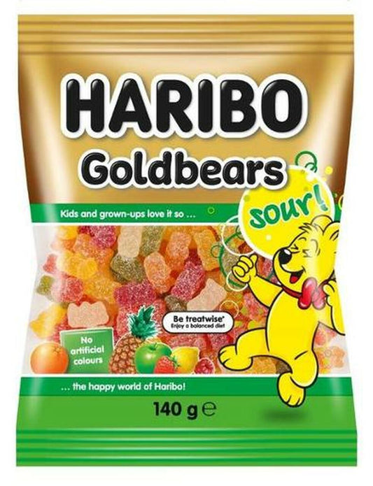 Haribo Sour Bold Bears 127g