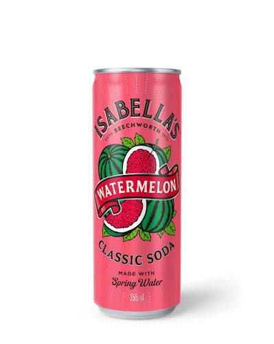 Isabella’s Classic Soda - Watermelon 355ml