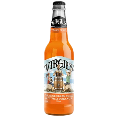 Virgils Orange Cream Soda Bottle 355ml