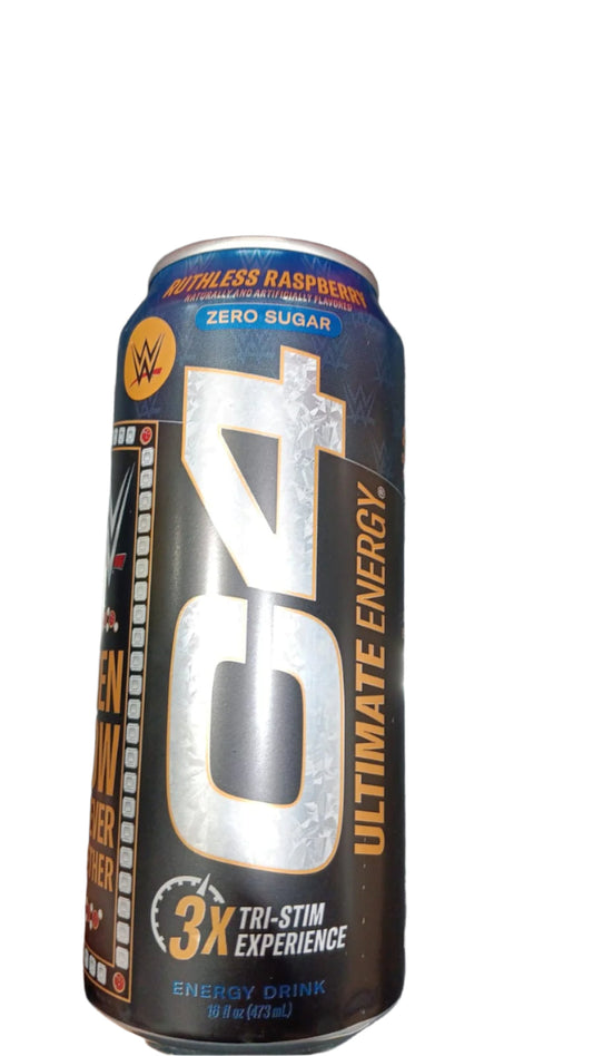 C4 Ruthless Raspberry 3X Experienc 473ml