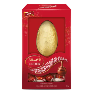 Lindt Milk Egg & Lindor Milk 143g