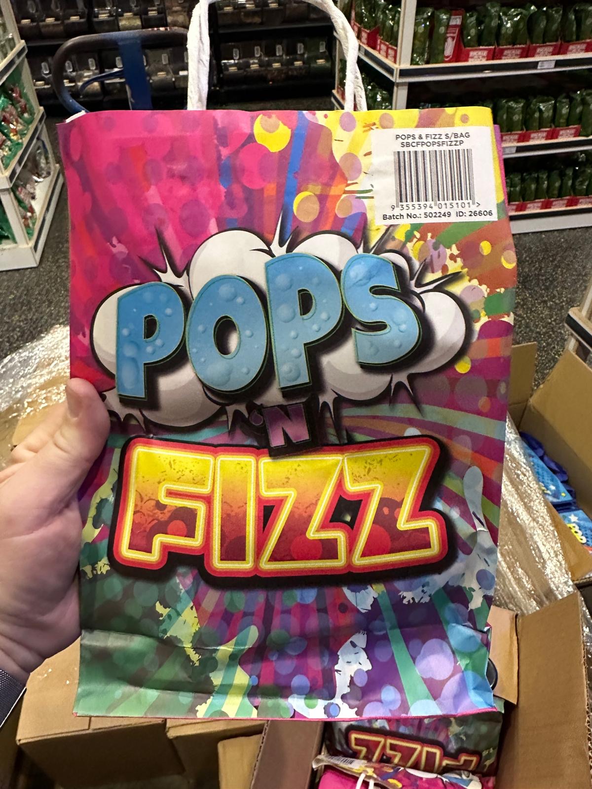 Pops & Fizz Showbag