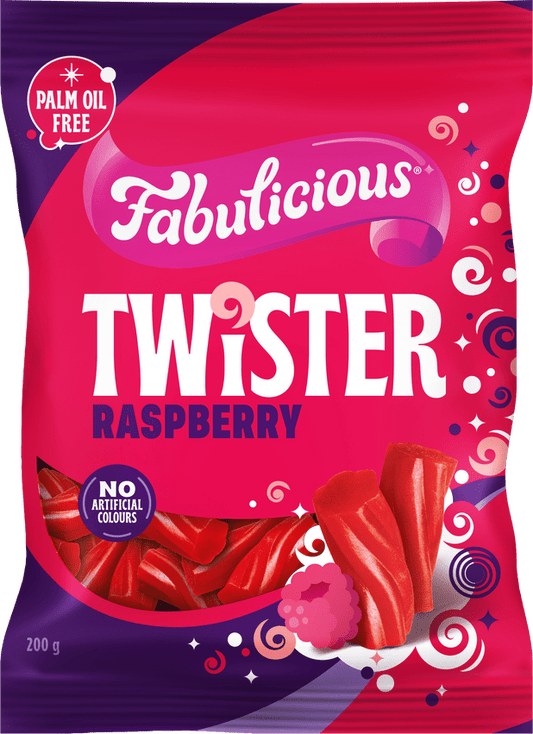 FAB RASPBERRY TWISTER 200g