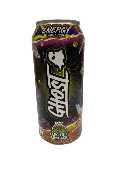 Ghost Electric Limeade Energy Zero Sugar 473ml