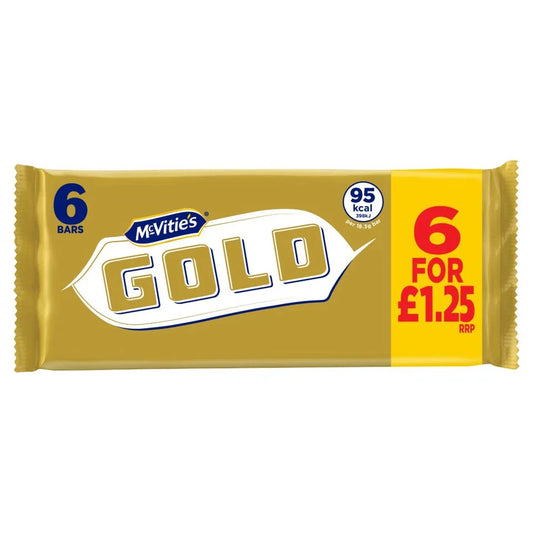 Mcvitie's Gold 6pck